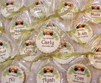 Autumn Place Card Cookies